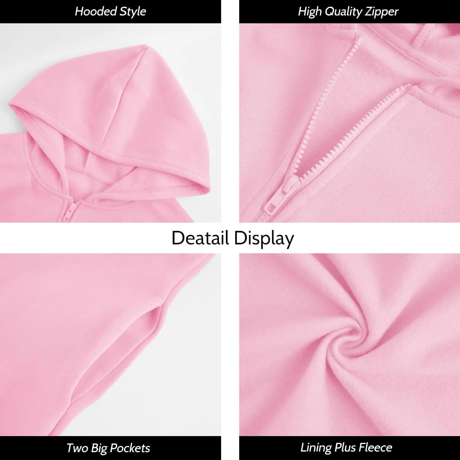 Dyexces Women Zip Up Hoodie Casual Long Hoodies for Women Tunic Sweatshirts Jackets Winter Coat with Pockets