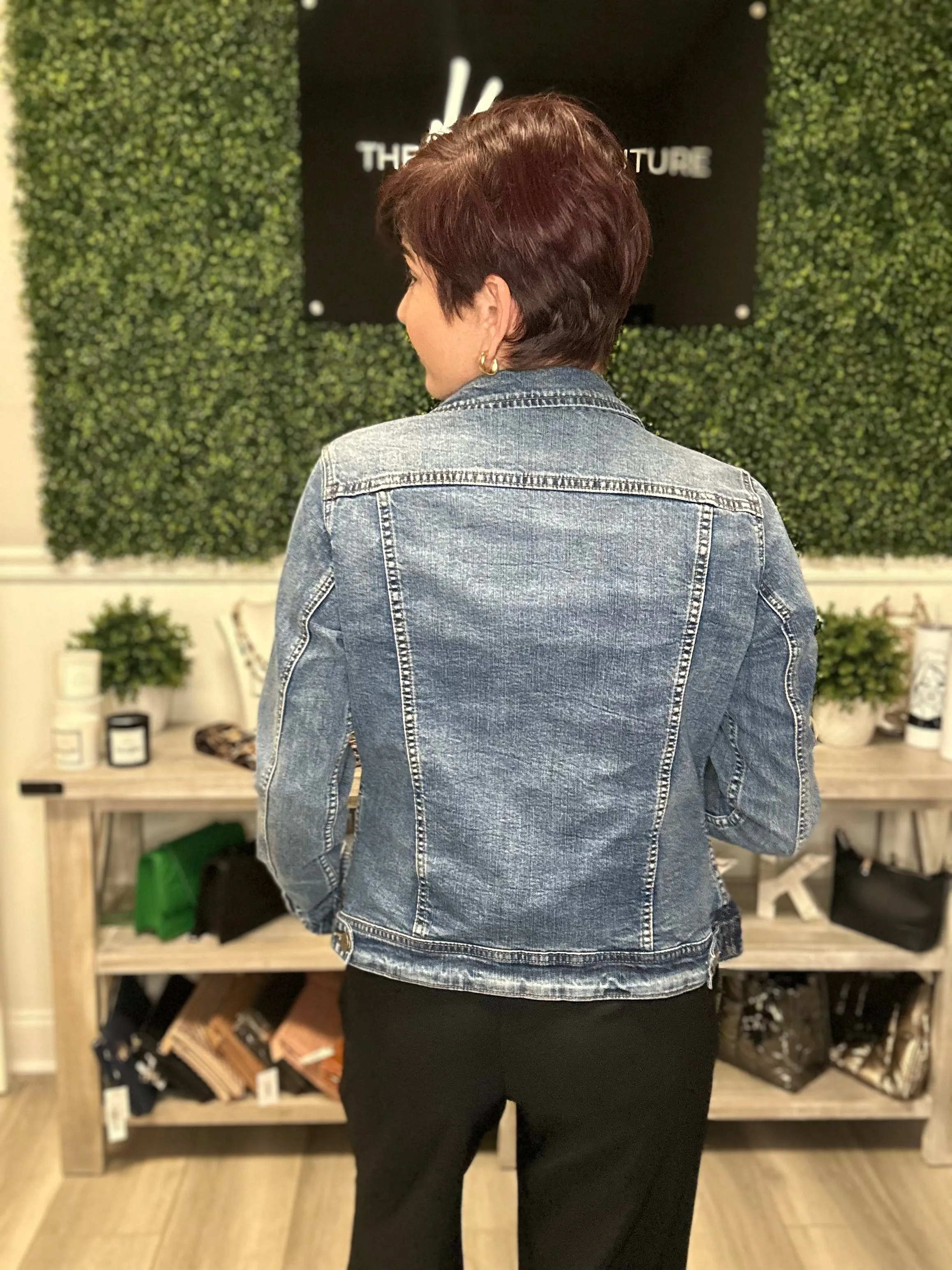 Gabriella Blue Denim Jacket