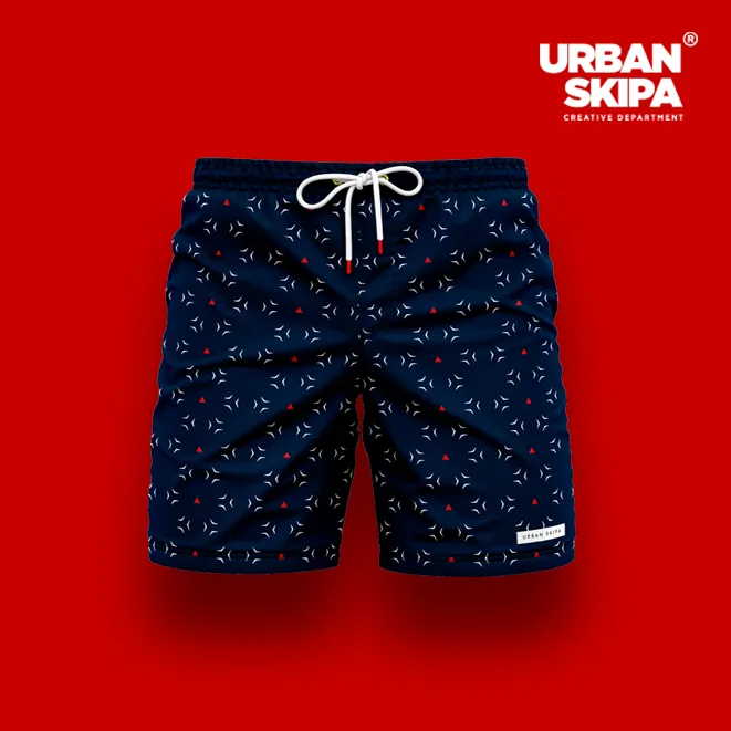 Summer Shorts - Navy Stars