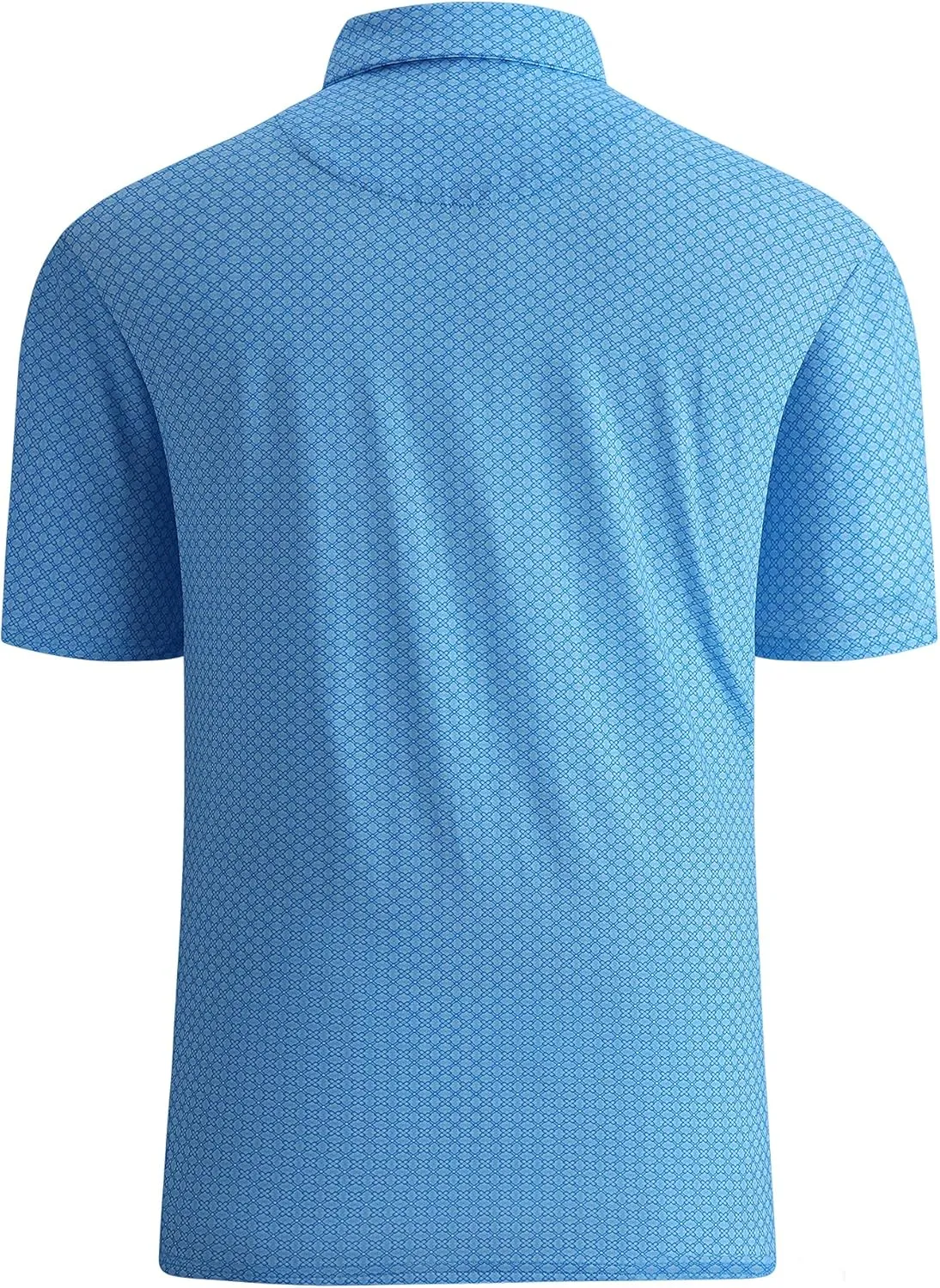 WARHORSEE Golf Polo Shirts for Men Short Sleeve Wrinkle Free 4 Way Stretch Moisture Wicking Performance Collared Tshirts
